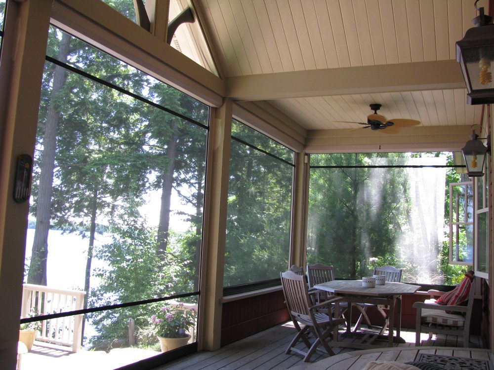 St. Lucie, Martin & Broward County-motorized retractable porch screens