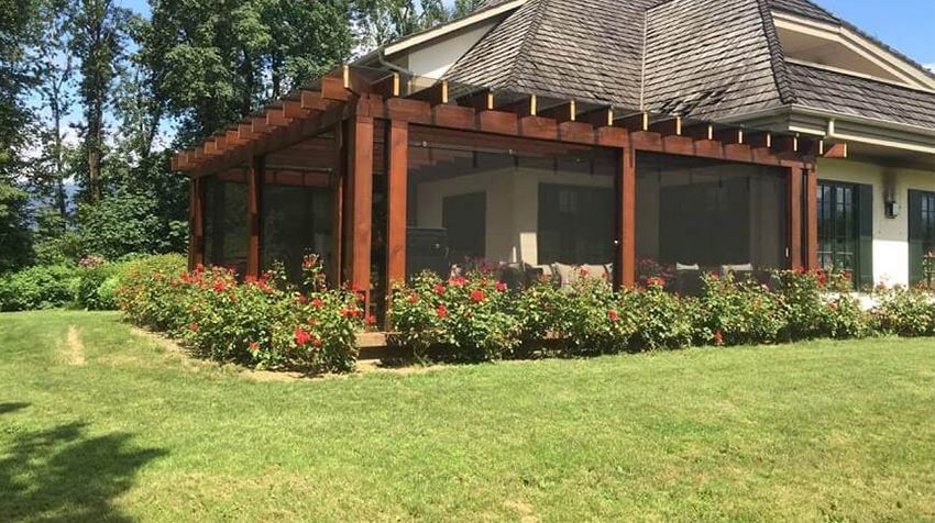 motorized patio screens-Palm Beach, Florida